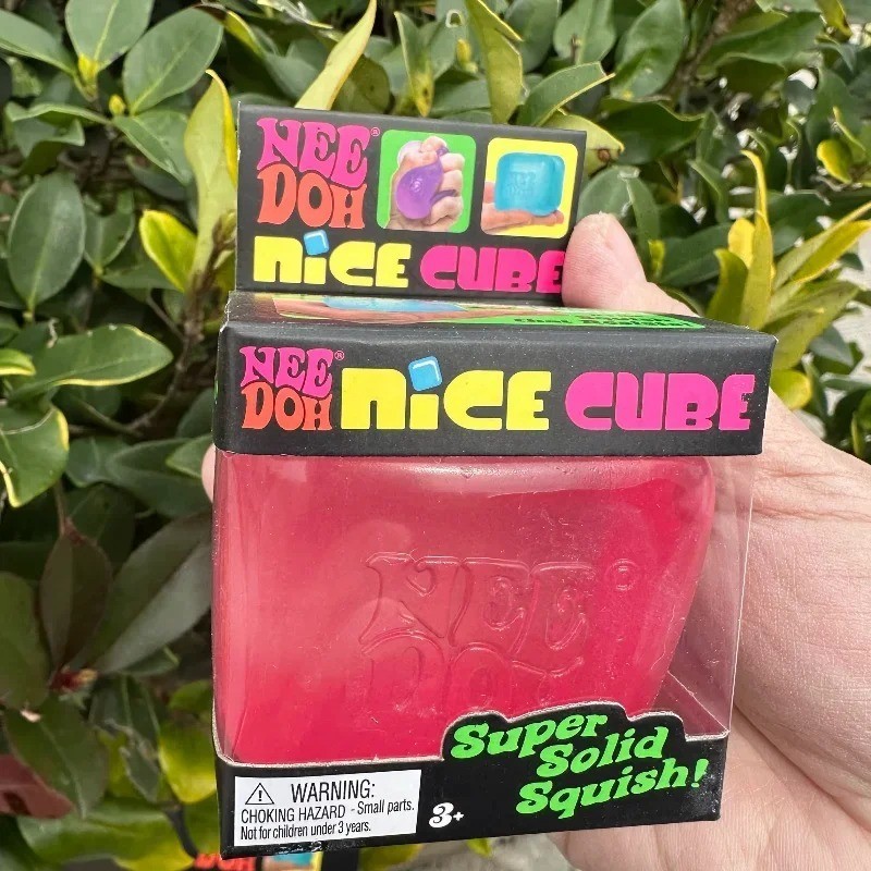 NEE DOH NICE BERG Super Solid Squish Toy BLUE