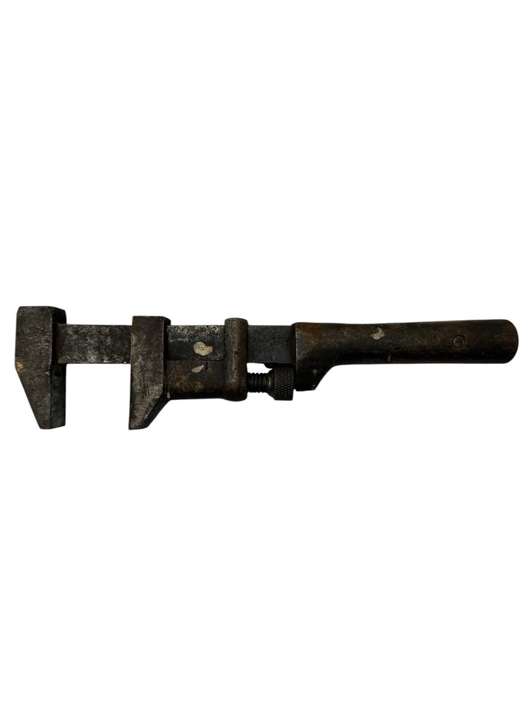 Vintage Adjustable pipe wrench (Stillson-Pattern) - 10". E1