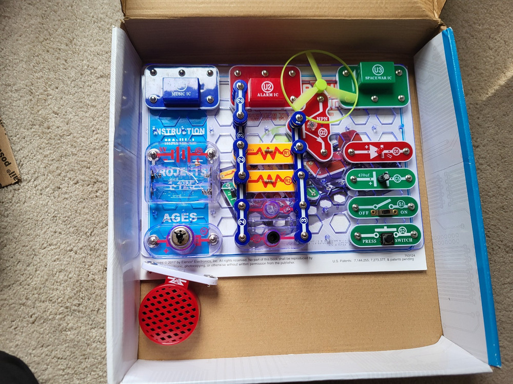 Snap Circuits Skill Builder SB-125 Electronic STEM Projects