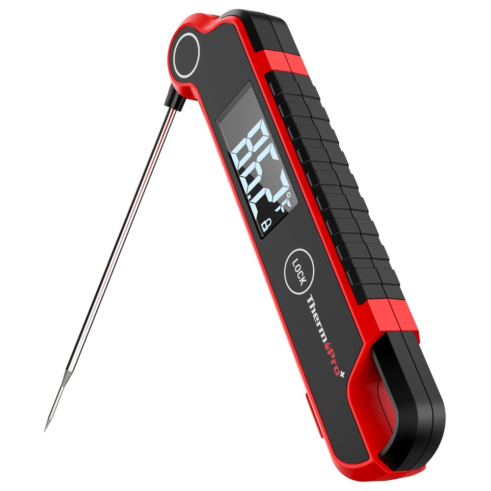 ThermoPro TP620 Instant Read Thermometer + TM021 Visual Timer Bundle Kitchen Set