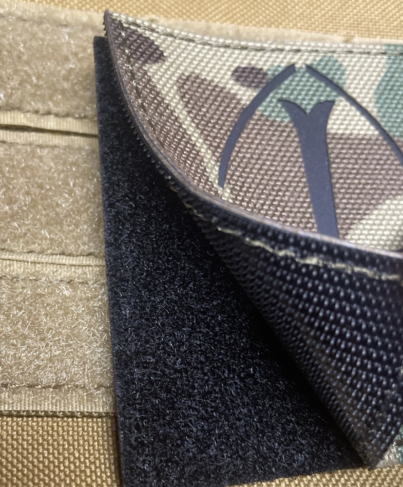 Knight Templar Holy Cross Shield IR Reflective Tactical Operator Patch Multicam