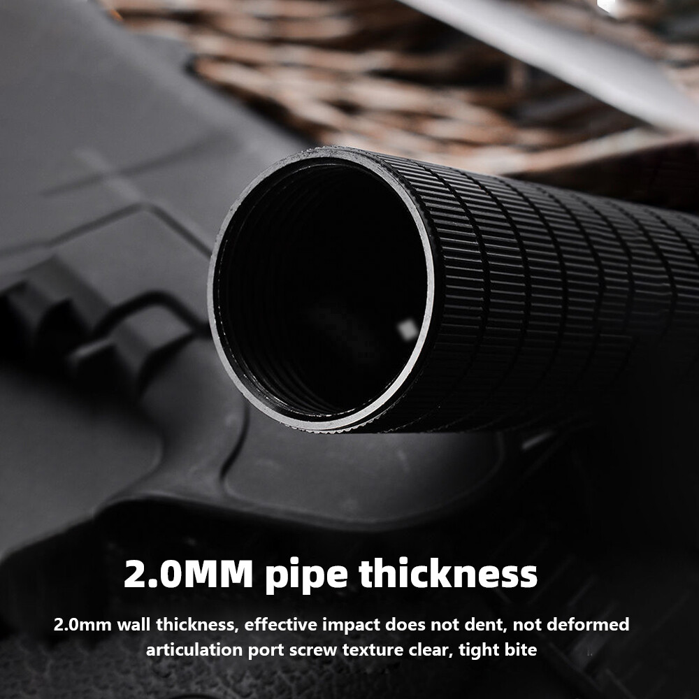 Outdoor Survival Combat Knife Tactical Knife Pipe Stick Knife w/ Fire Starter US