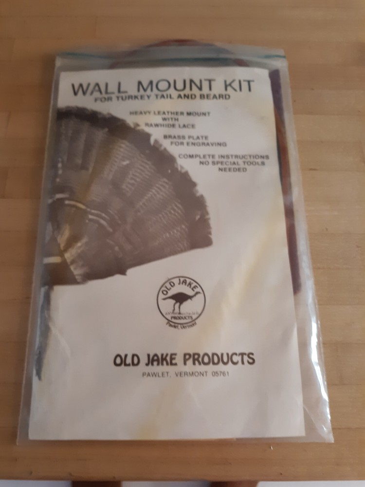 Wall Mount Kit For Turkey Tail & Beard Old Jake Products