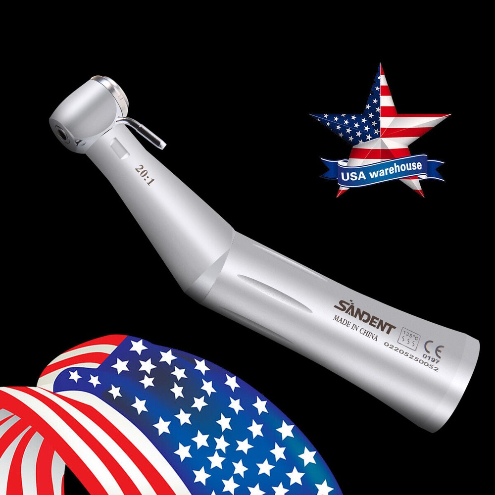 Dental 20:1 Reduction Implant Contra Angle E-Type Handpiece