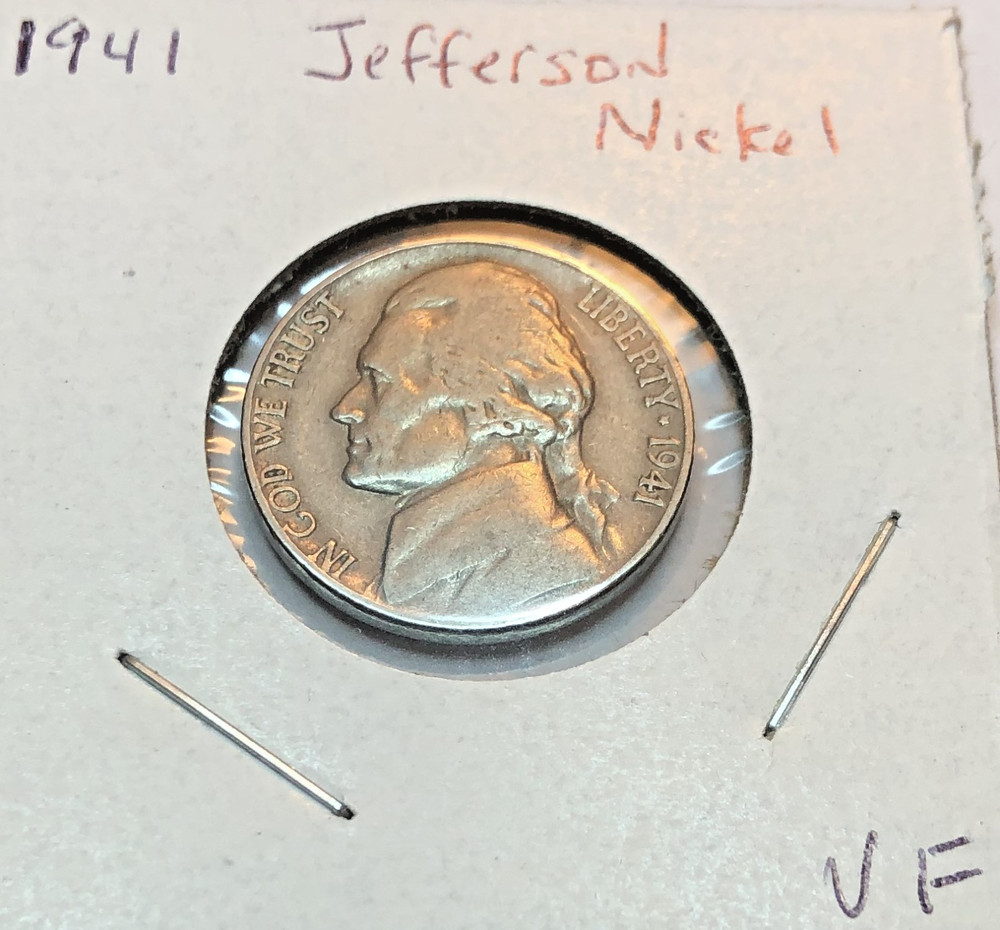 1941 Jefferson Nickel, VF