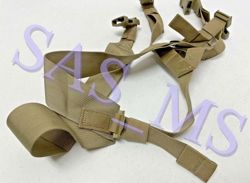 W2 OCP TAN TACTICAL ASSAULT PANEL TAP SYSTEM HARNESS ASSEMBLY SHOULDER STRAPS