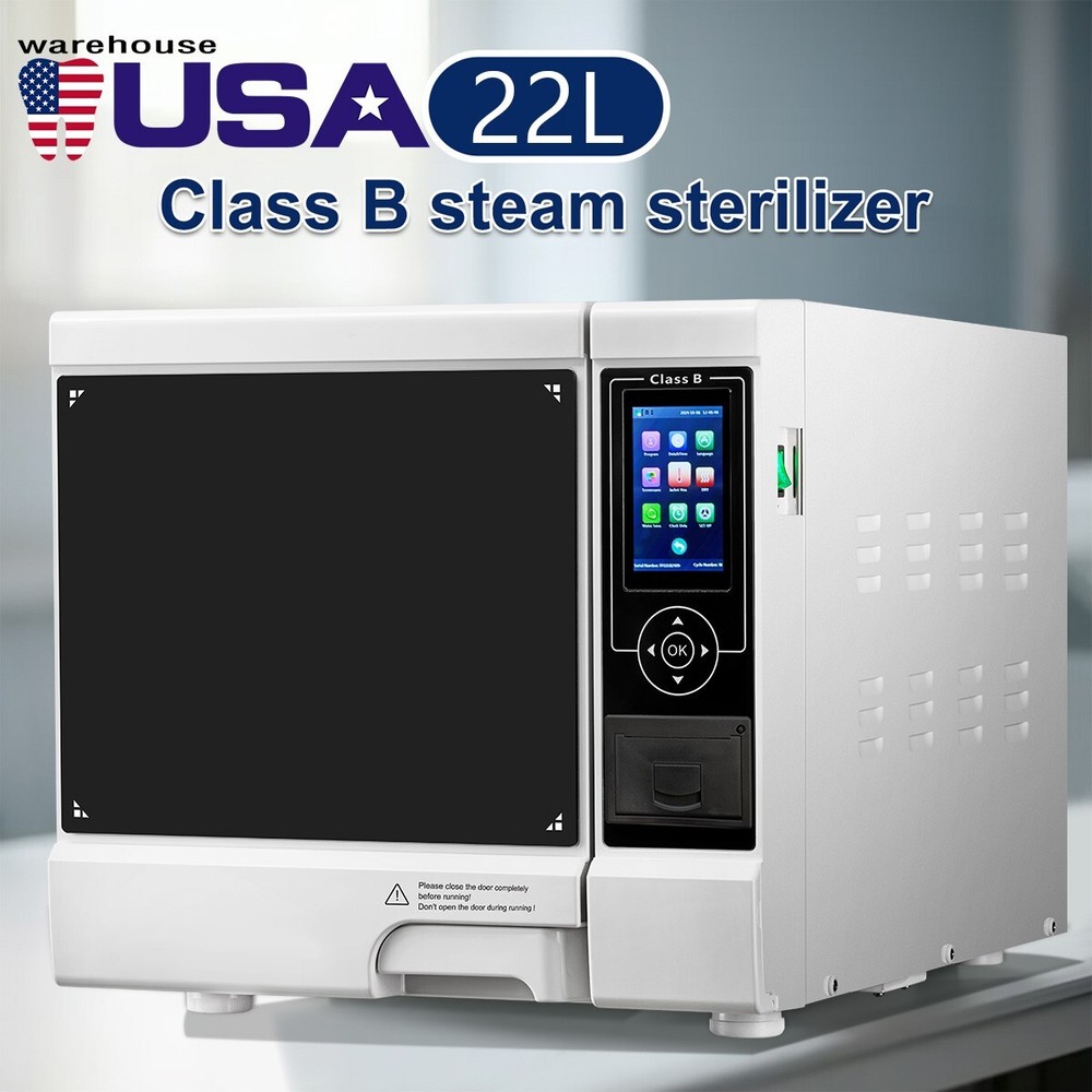 Dental Unit Chair Computer Controlled/22L Class B Sterilizer/Delivery unit Case