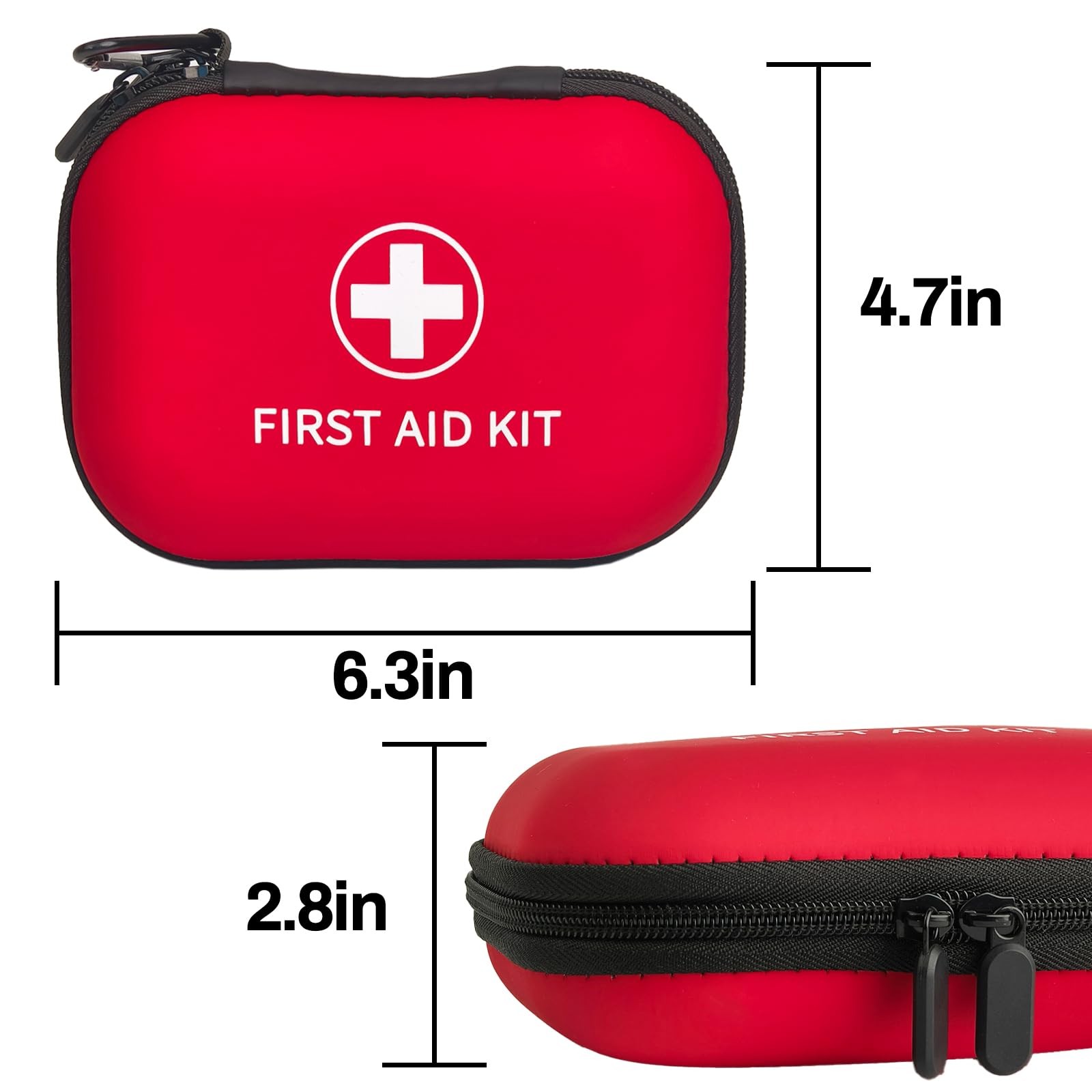 Prelady 138 Pcs Mini First Aid Kit Travel Size, TSA Approved Small First Aid Kit