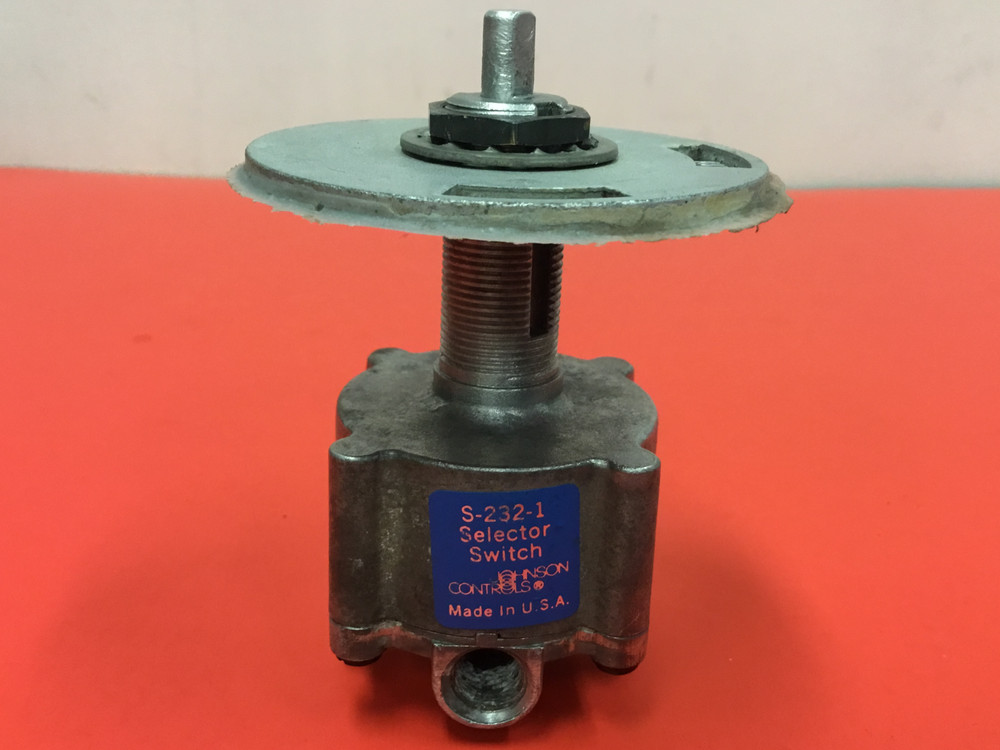 Controls Johnson - P/N: S-232-1 - Selector Switch