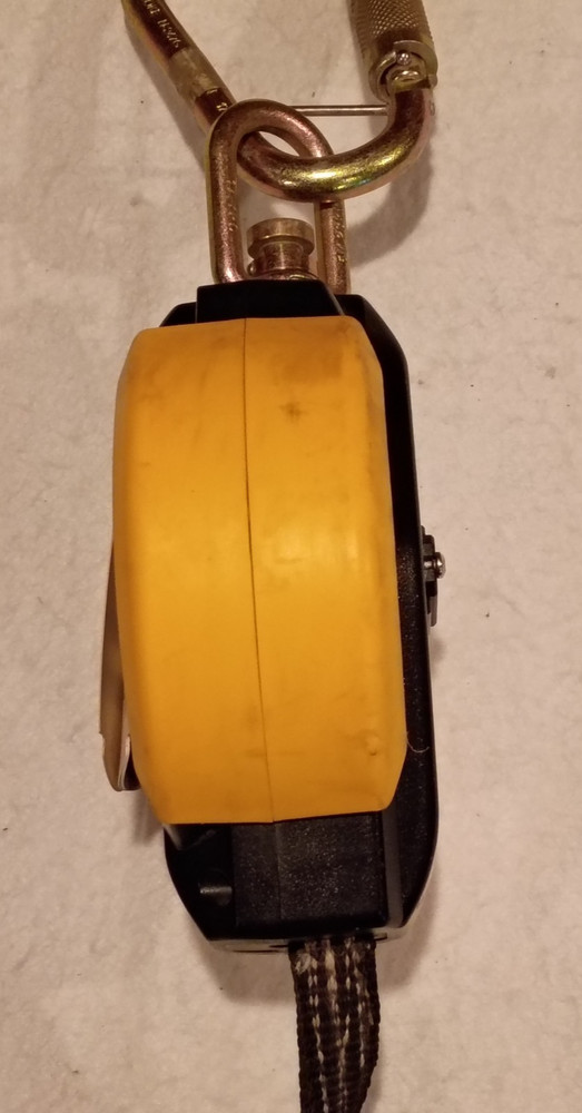 MSA WORKMAN WEB PFL 10ft Personal Fall Limiter Model #10093357 Previously Owned