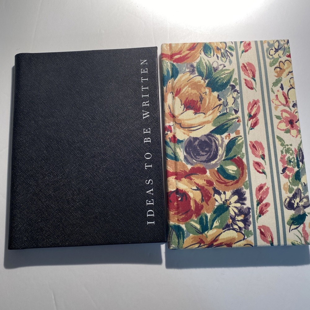 2 Journal Notebooks Unused h29q