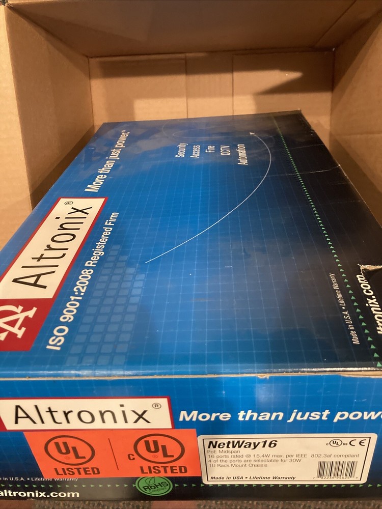 Altronix NetWay16 Midspan Injector