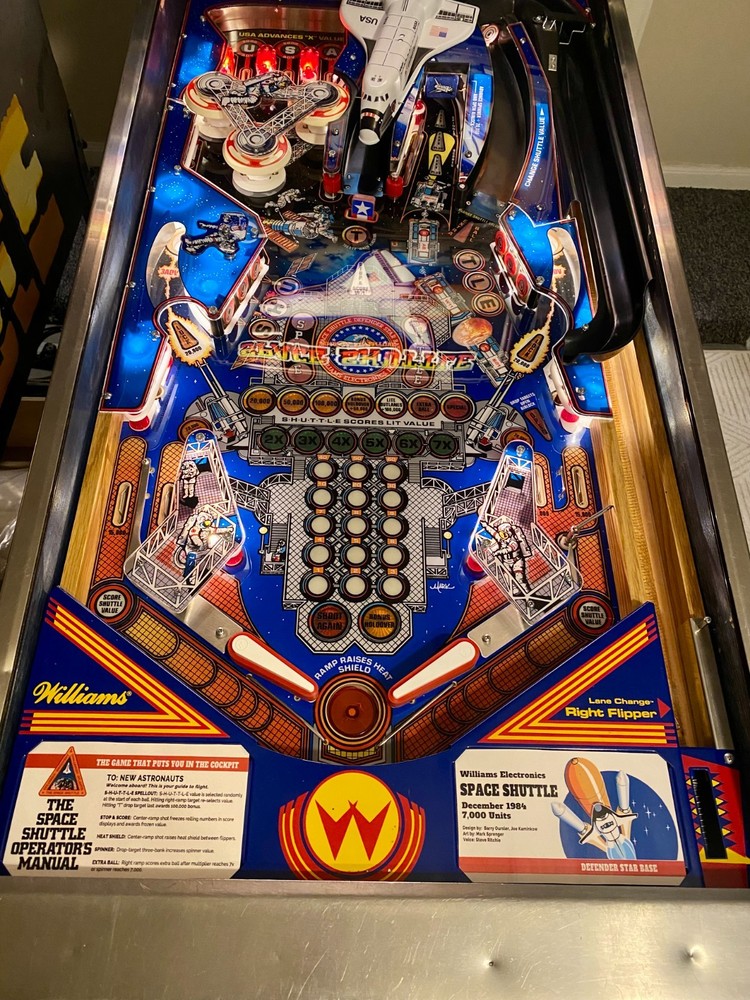 Space Shuttle Apron Cards Williams