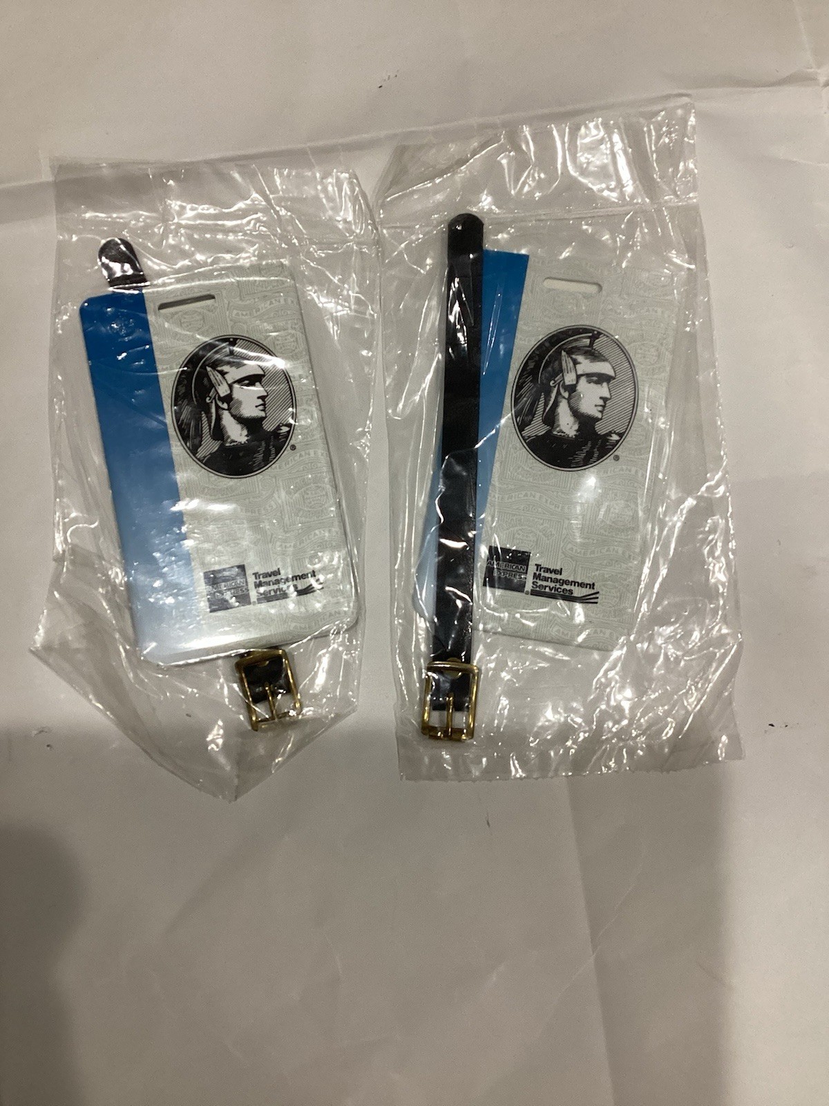 2 - American Express Luggage/ Bag/Golf/traveling  Identification Tags - NEW