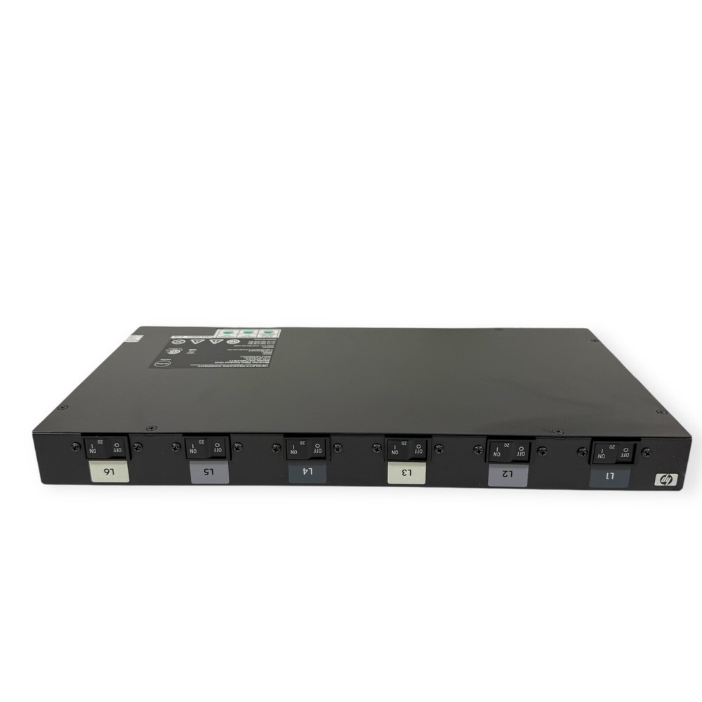 Hewlett Packard HP AF512A Modular PDU Rackmount Power Distribution Unit 3PH 24A
