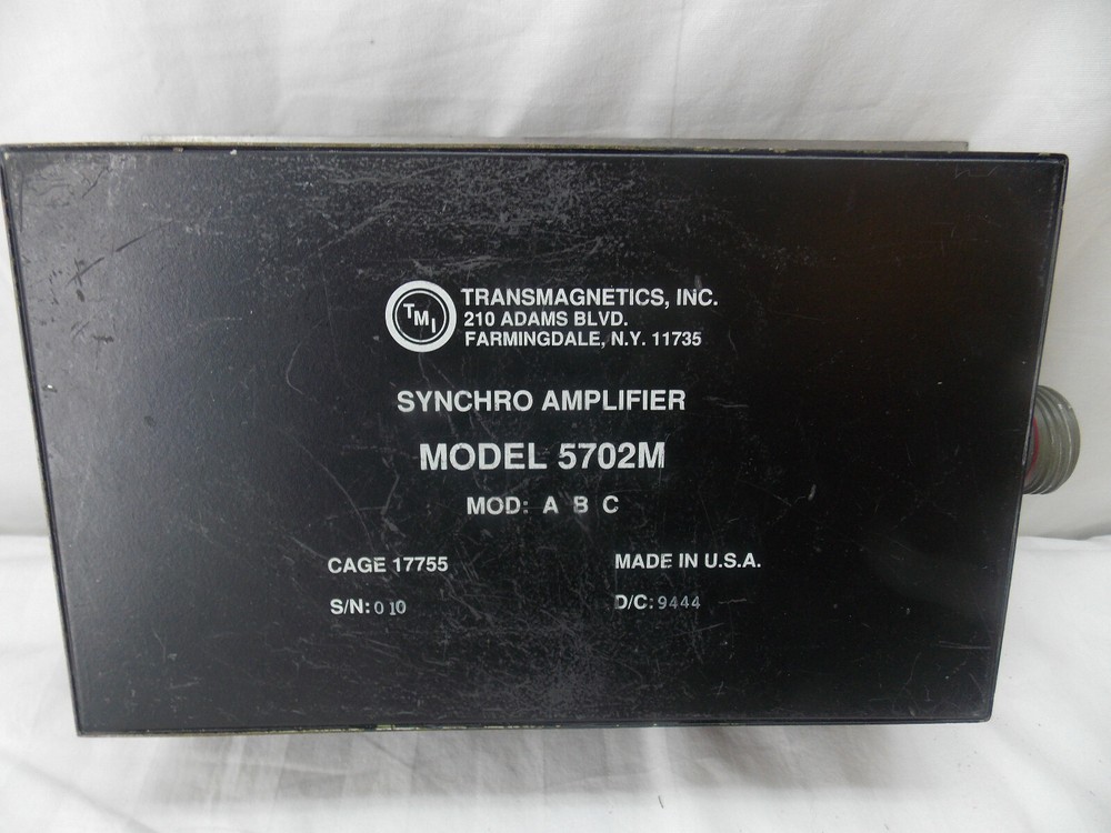 Transmagnetics 5702M Aircraft Synchro Amplifier