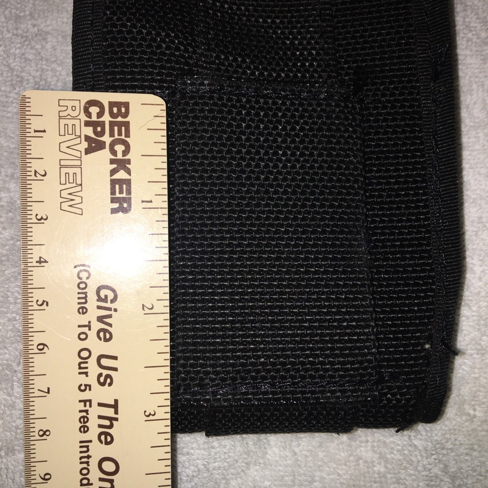 Black tactical belt pouch 4” case Lot
