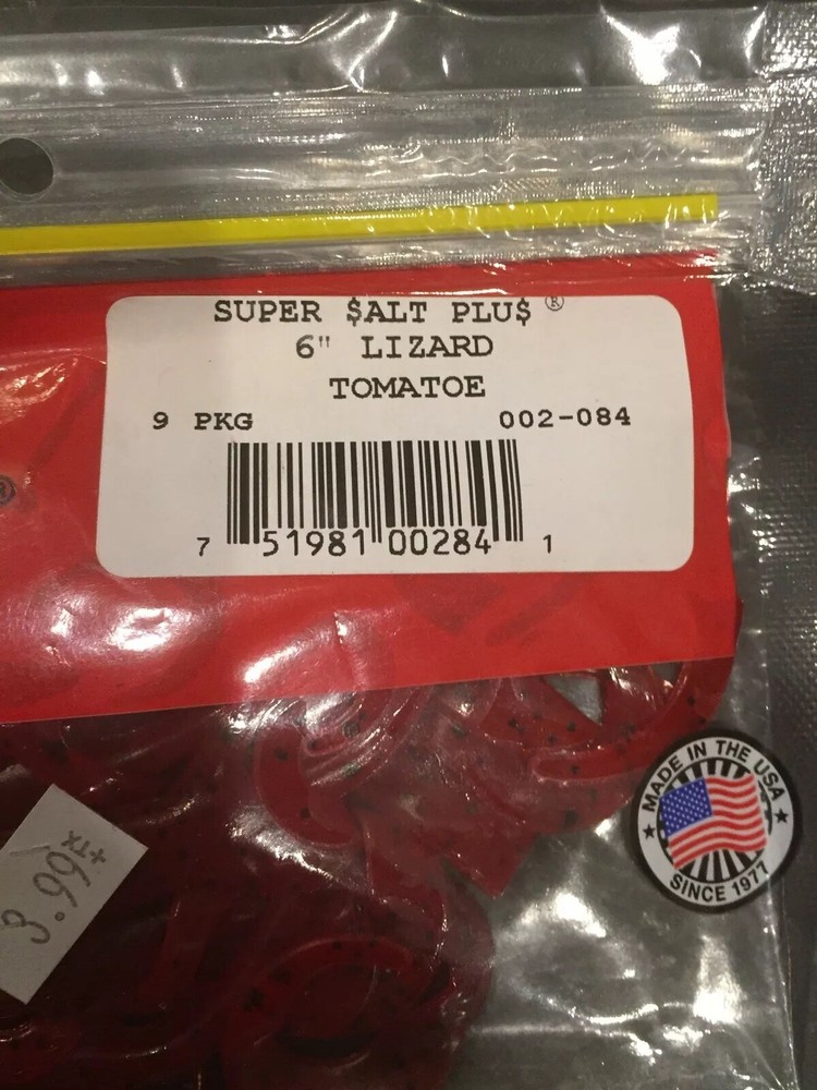 Zoom Super Salt Plus 6" Lizard Tomatoe