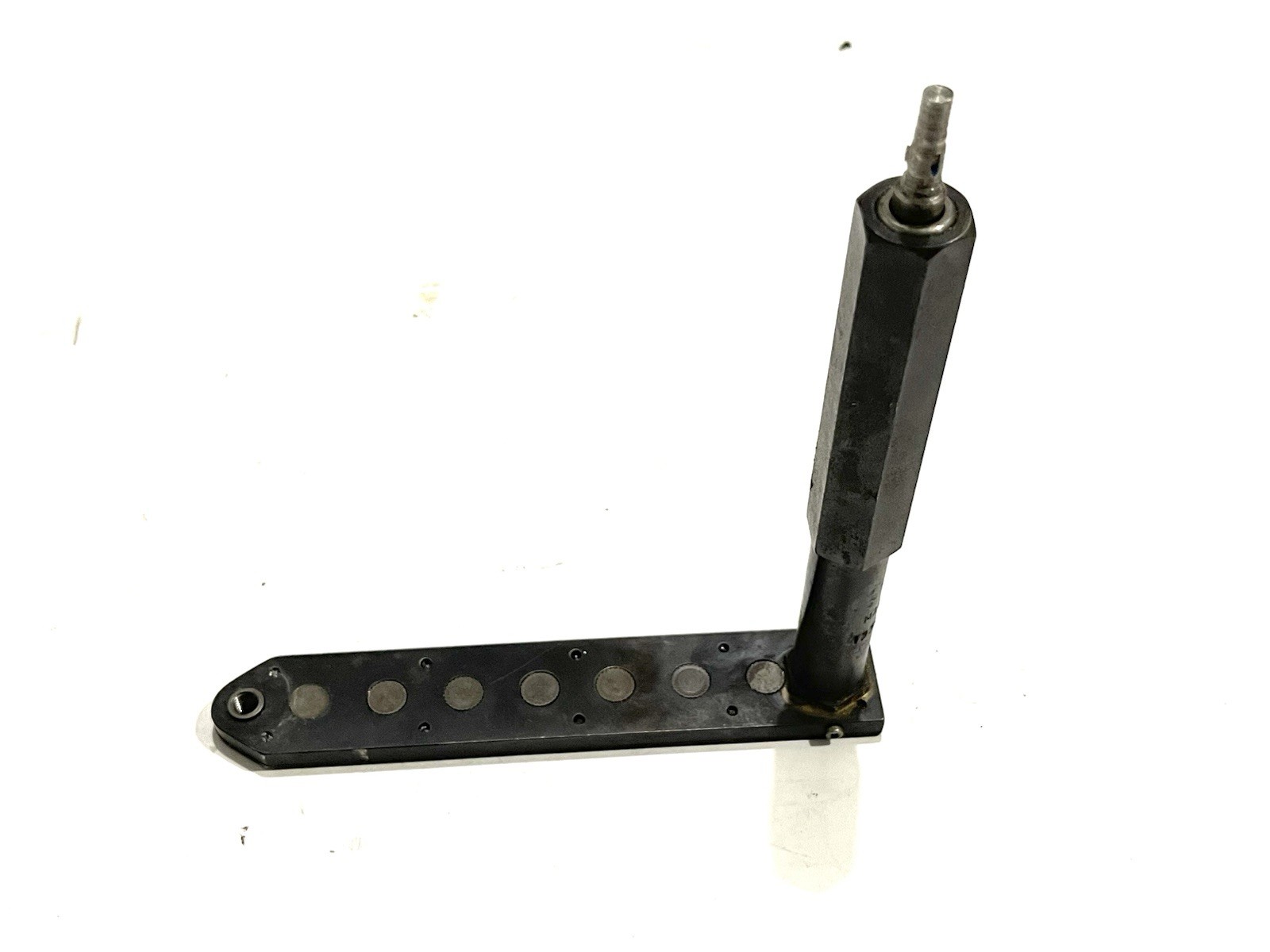 Magnavon Flat Long Pancake Drill Adapter 1/4-28 Threaded Aircraft Tool