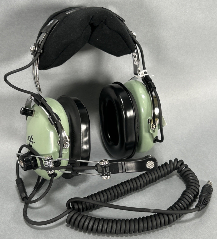 David Clark Aviation Headset H10-76 ; Green
