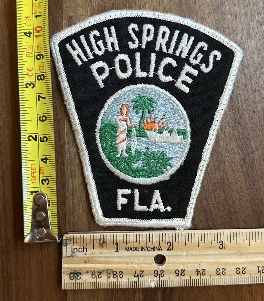 HIGH SPRINGS FLORIDA POLICE PATCH