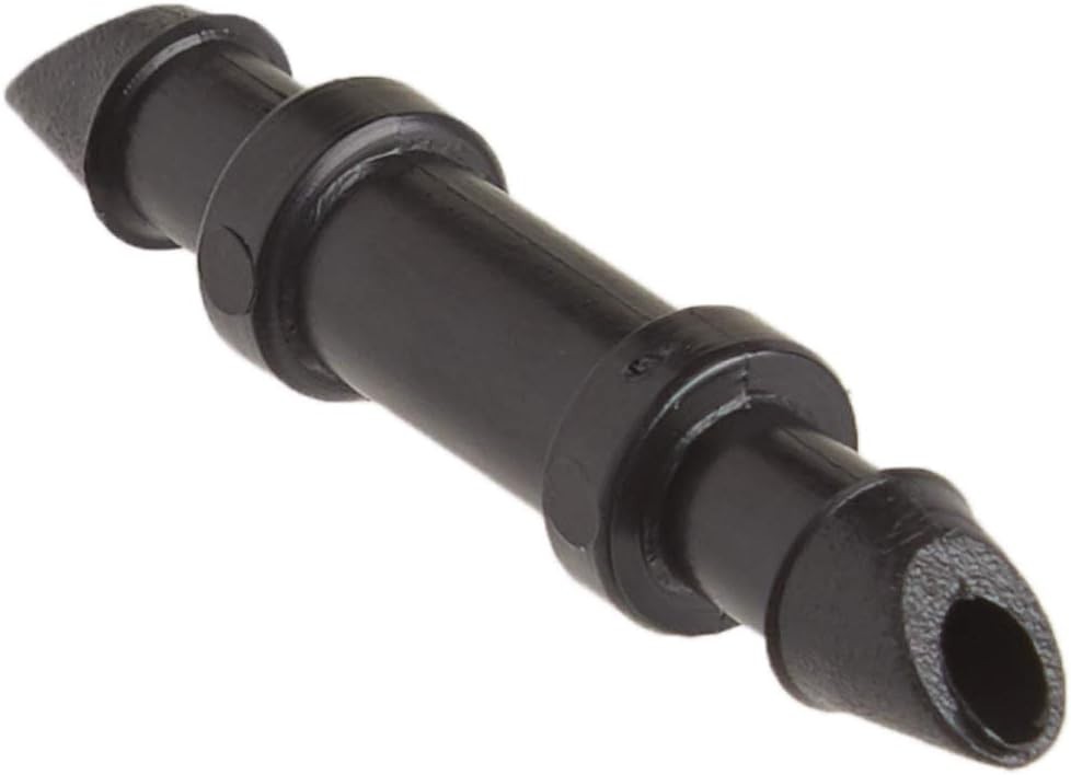 50-Piece 1/4" Barbed Coupling Connectors for Efficient Drip Irrigation Systems