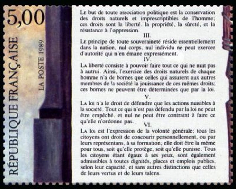 France Yvert Num 2598 Revolution 1989
