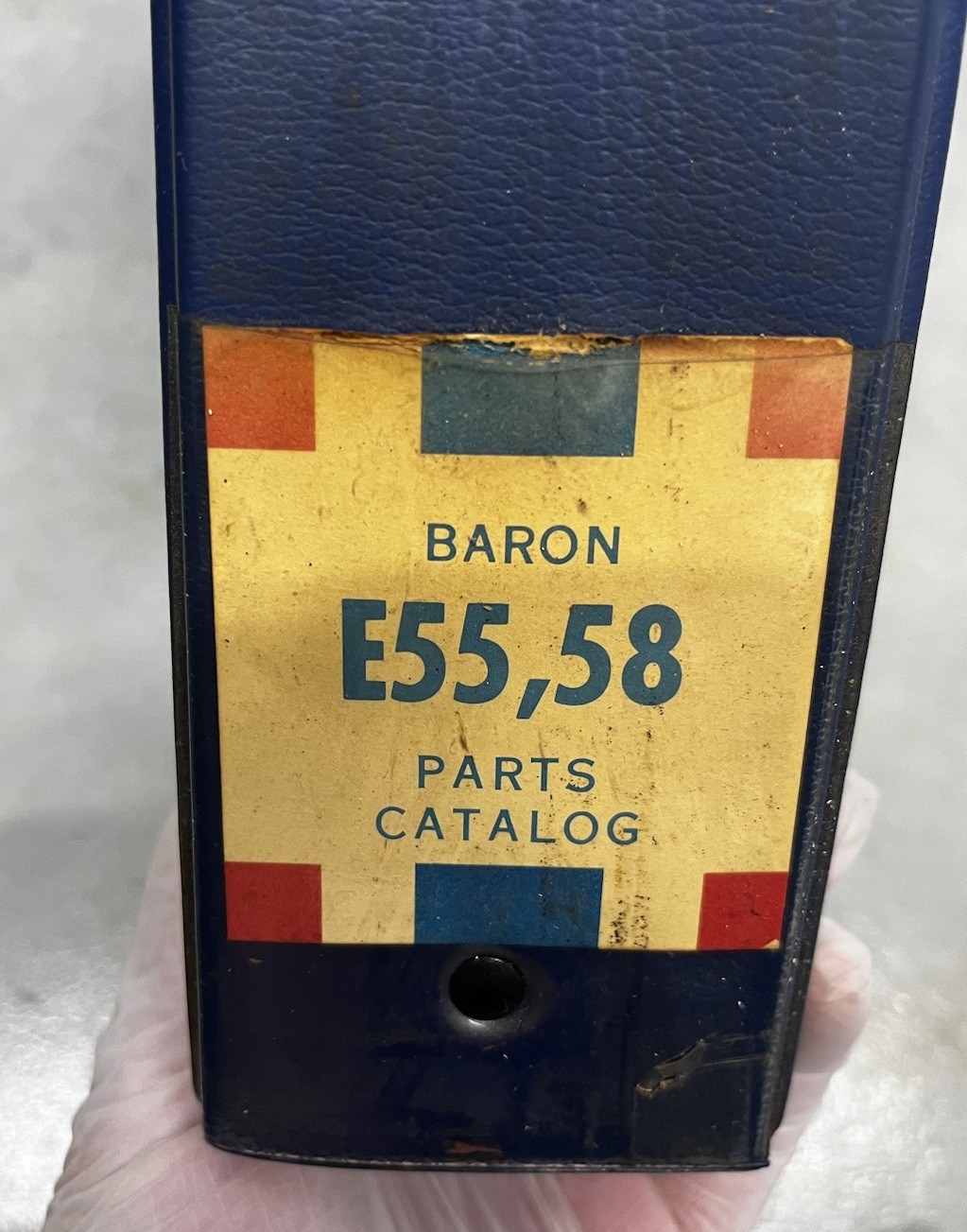 Beechcraft E55, 58 Baron Parts Catalog 58-590000-5 Original