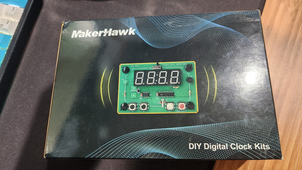DIY Digital Clock Kit - Soldering Practice Learning Tool by MakerHawk