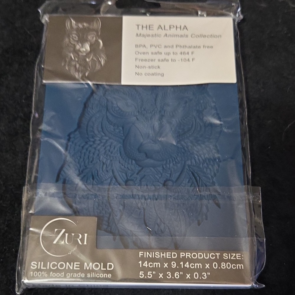 Zuri The Alpha Majestic Animals Silicone Mold