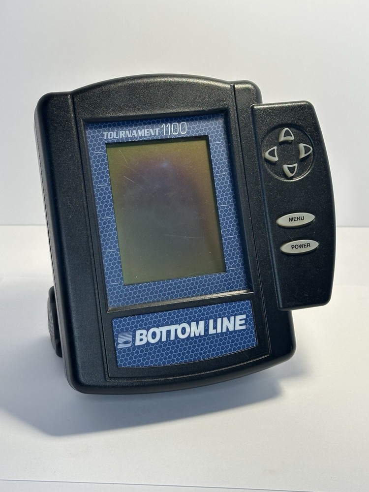 Bottom Line Tournament 1100 Fish Finder Head Unit Only. Untested
