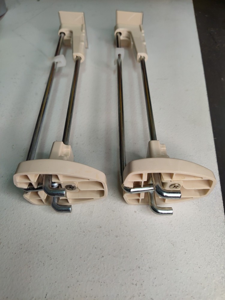 9" Alpha InVue Locking Peg Slatwall Secure Hooks Retail Security (2 Each)