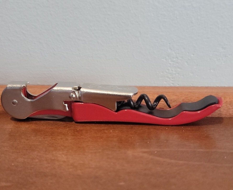 Bar Key Pulltaps Double-Hinged Corkscrew Wilson Daniel's Red Wine Opener