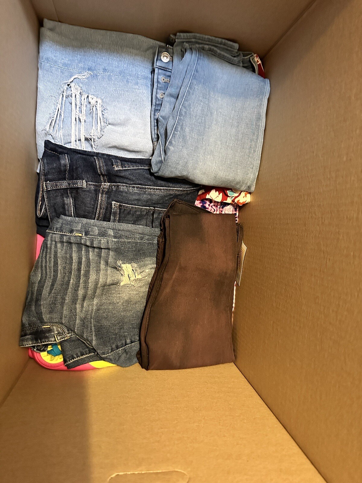 Huge Mixed Lot Brand Name Used Womens Clothes 100 PC Bulk Resale WHOLESALE EUC