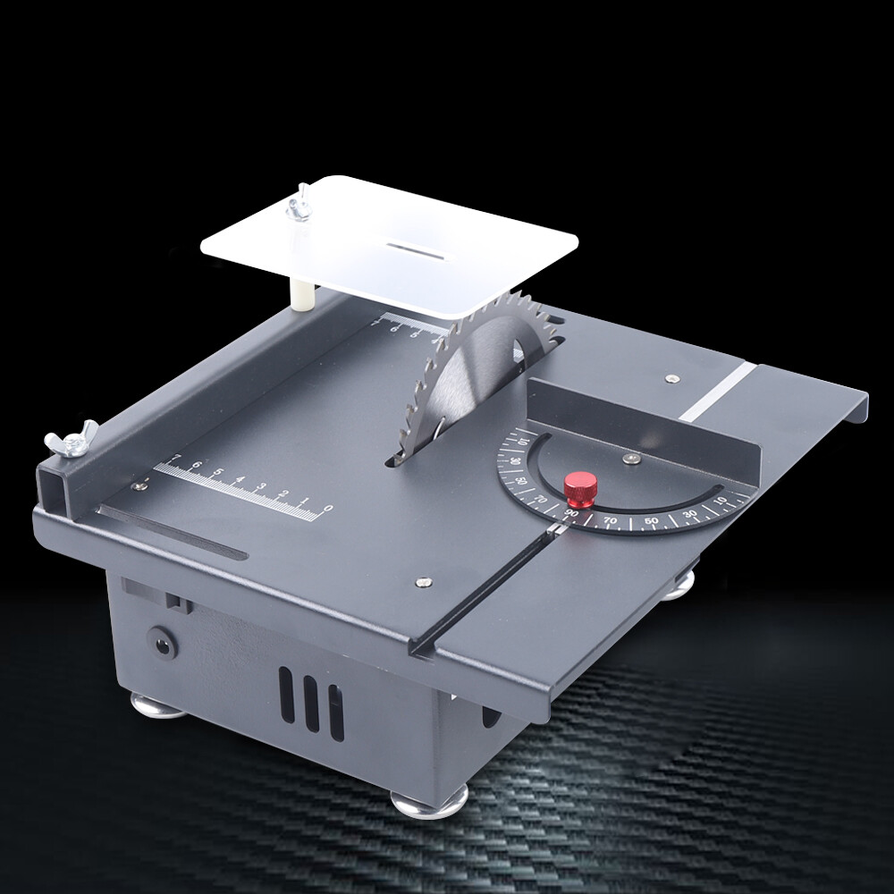 Mini Electric Table Saw Bench Circular Blade Woodworking Cutting Tool Machine