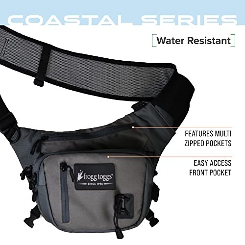 Flats Sling Pack, Easy Hands-Free Tackle Storage Bag with Built Solid Elements