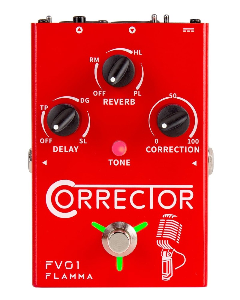 FLAMMA FV01 Vocal Effects Processor Pitch Correction