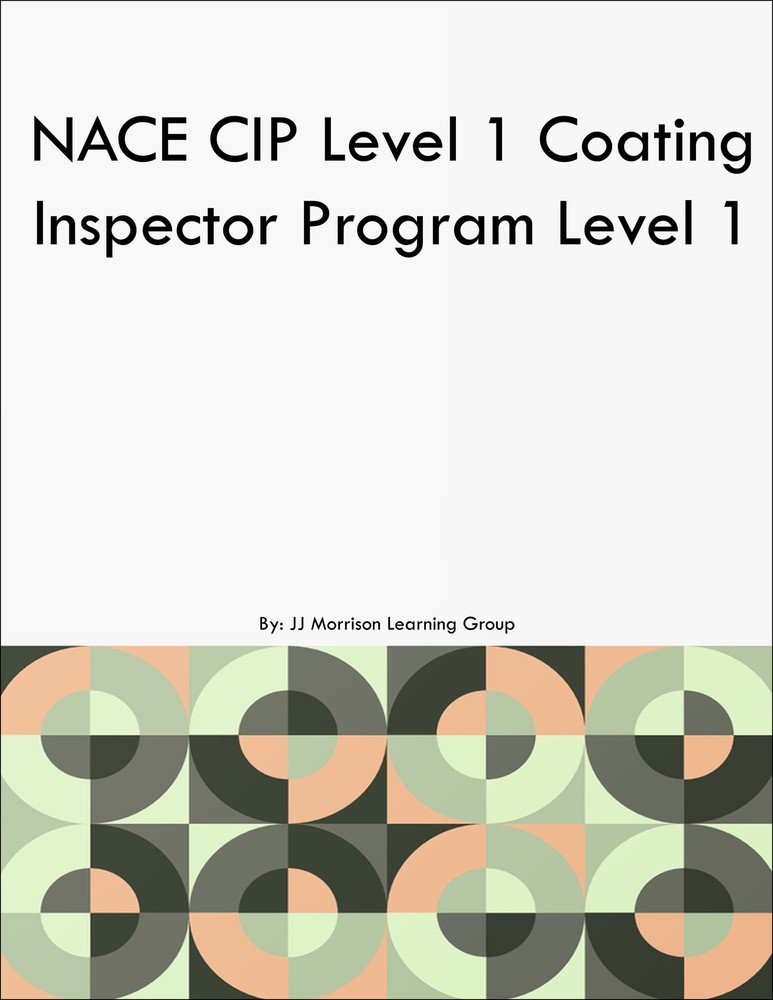 NACE CIP Level 1 Coating Inspector Program Level 1