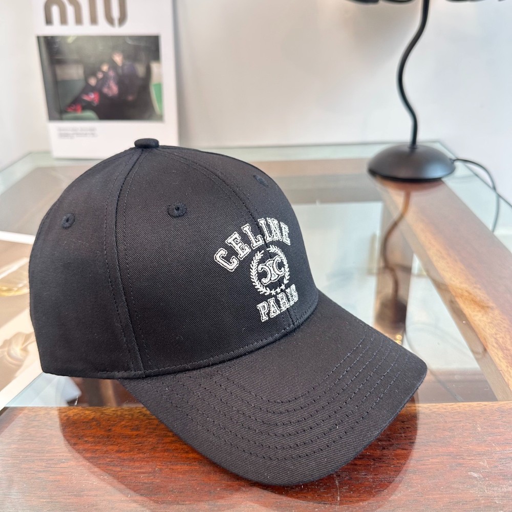 CELINE Minimalist, Adjustable, Trendy Baseball Cap