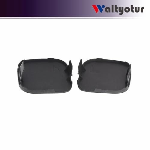 1 Pair Front Bumper Tow Hook Eye Cap Cover Left & Right Replacement for Prius