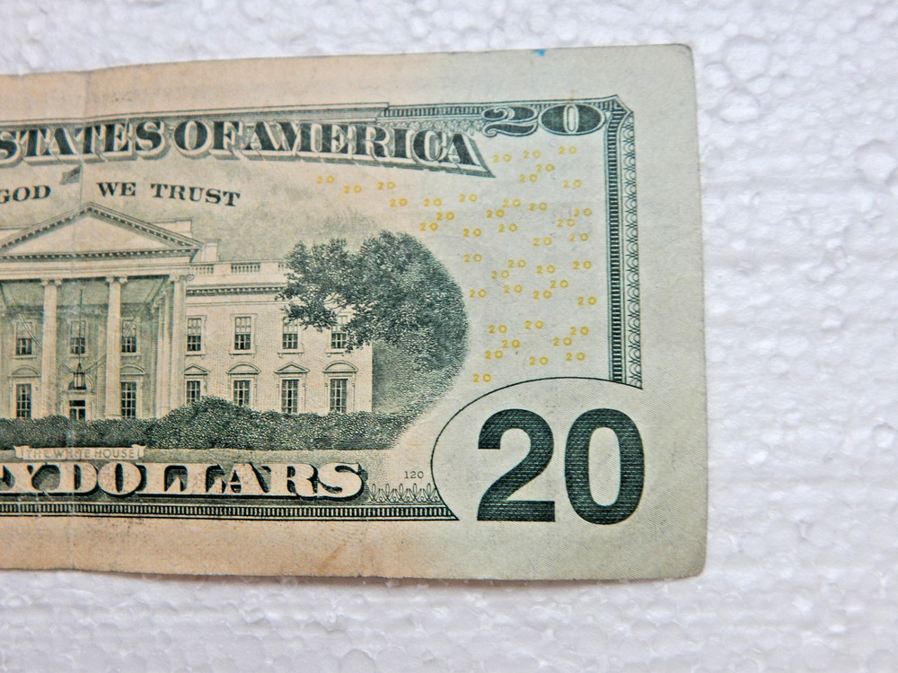 RARE! $20 Dollar Bill 2004 NOTE Dollar Certificate EB55878725K