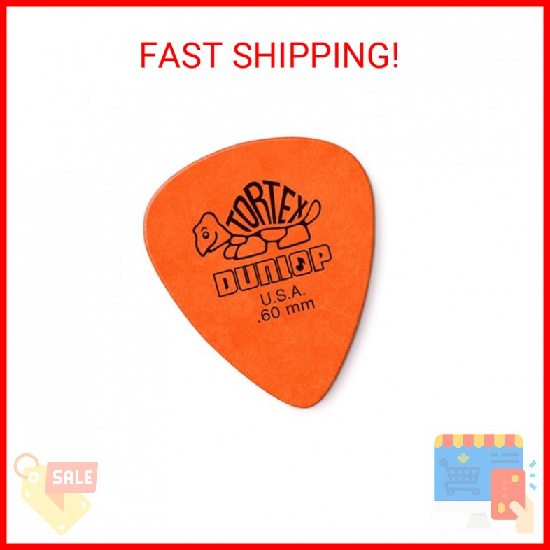 Jim Dunlop Tortex Standard Pick .60MM - 12 Pack