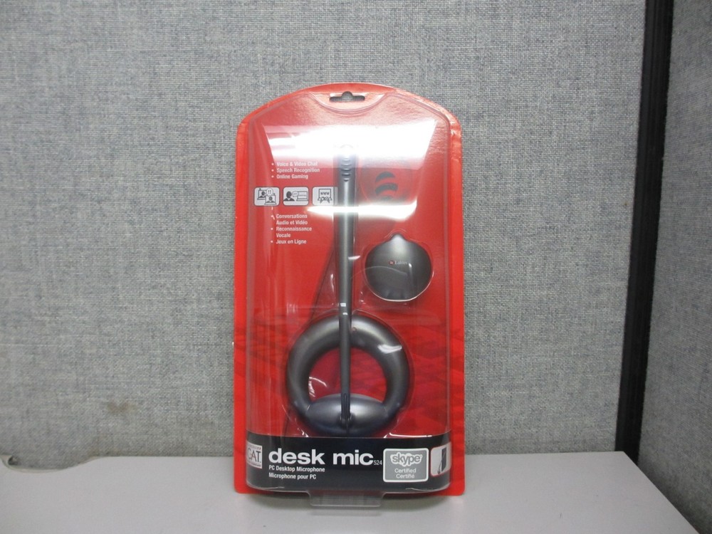 3x Labtec Mic 524 Microphone PC MAC Desktop Computer Unidirectional 980182-0403