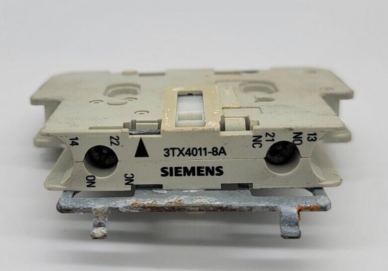 Siemens 3TX4011-8A Auxiliary Contact Block