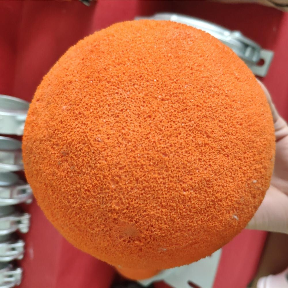 Concrete Pump Pipe Cleaning Sponge Ball 6'', 150mm
