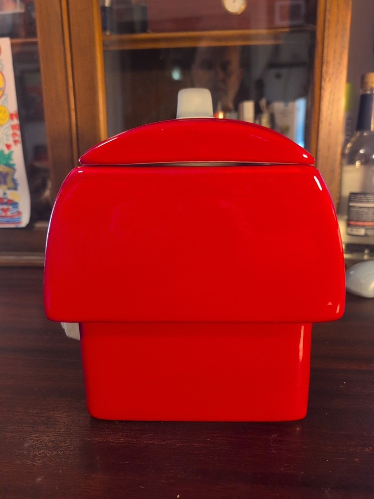 Red Snap-On Tool Box Cookle Jar