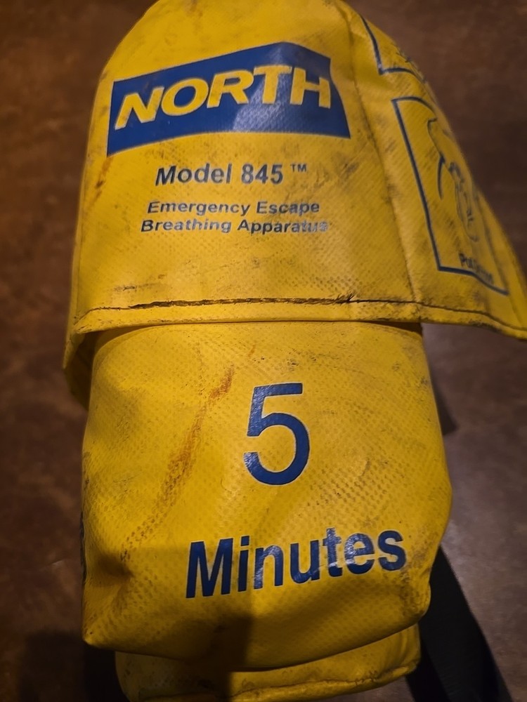 North Model 845 Escape Respiratory SCBA (5min)