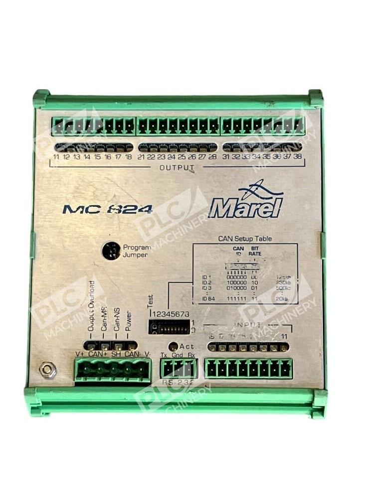 Marel Control Module elm-ecan-mc824 MC 824 MC824-B