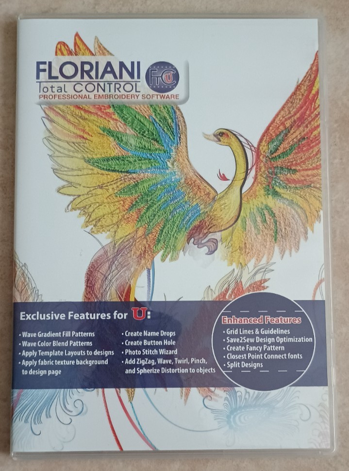 Floriani - Total Control "U" Professional Embroidery Software
