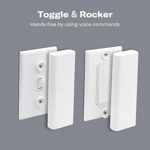 Zigbee Smart Switch,Toggle/Rocker,No Wiring Needed.Hub Required, Compatible 1